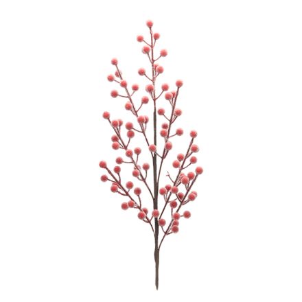 ΚΛΑΔΙ ΜΕ BERRIES ΚΟΚΚΙΝΑ ΠΑΓΩΜΕΝΑ  60cm
