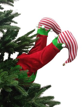 ELF LEGS WITH MOTION, BATTERY-OPERATED, 17x13x35cm
