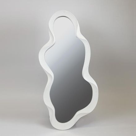 ΚΑΘΡΕΦΤΗΣ ΞΥΛΙΝΟΣ ΛΕΥΚΟΣ 46x3x100cm