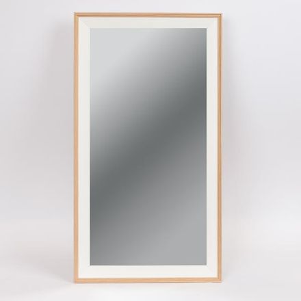 ΚΑΘΡΕΦΤΗΣ  ΠΛΑΣΤΙΚΟΣ - ΞΥΛΙΝΟΣ  ΛΕΥΚΟΣ 30x60cm