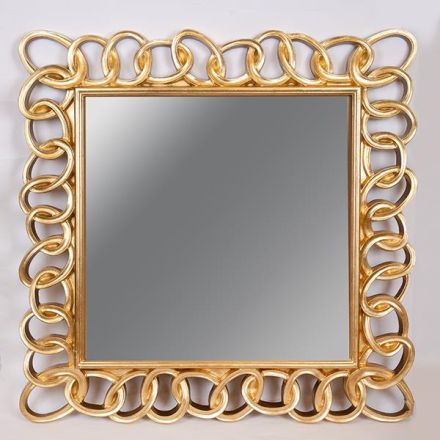 ΚΑΘΡΕΦΤΗΣ ΠΟΛΥΡΕΖΙΝ ΧΡΥΣΟΣ 95x95cm