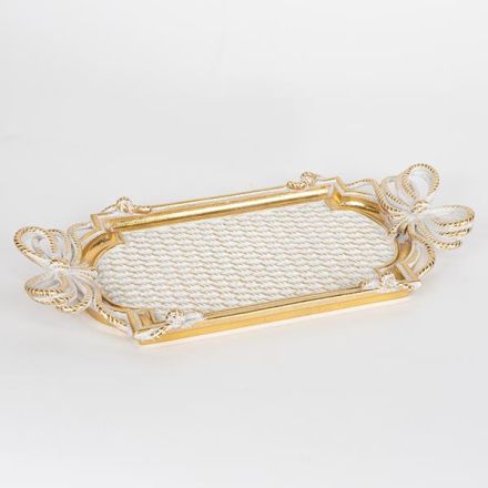 ΔΙΣΚΟΣ ΠΟΛΥΡΕΖΙΝ ΧΡΥΣΟΣ - ΛΕΥΚΟΣ 40x21.5x4cm