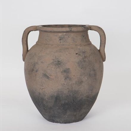 POT CERAMIC BROWN 25x25.5x31cm