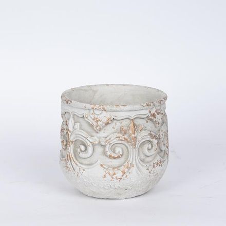 ΚΑΣΠΩ ΤΣΙΜΕΝΤΕΝΙΟ ΛΕΥΚΟ 15.5x15.5x14cm