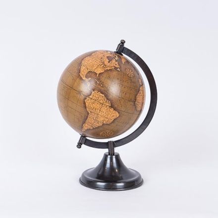 ΥΔΡΟΓΕΙΟΣ ΜΕΤΑΛΛΙΚΗ ΚΑΦΕ - ΜΠΕΖ 16x19x25cm