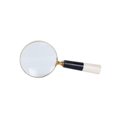 MAGNIFIER POLYRESIN - GLASS WHITE 22x10x2cm