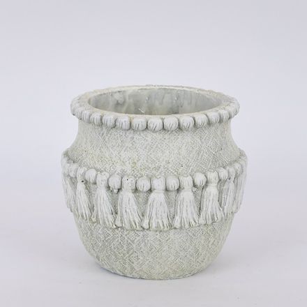 ΒΑΖΟ ΤΣΙΜΕΝΤΕΝΙΟ ΓΚΡΙ 20x20x18cm