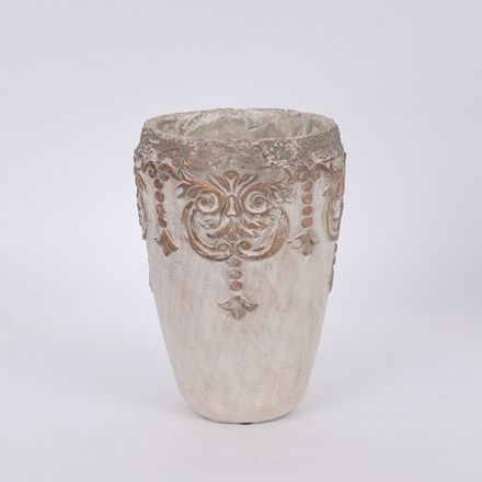 ΒΑΖΟ ΤΣΙΜΕΝΤΕΝΙΟ ΜΠΕΖ 16x16x23.5cm