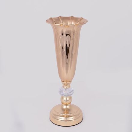 ΒΑΖΟ ΜΕΤΑΛΛΙΚΟ ΧΡΥΣΟ 34cm