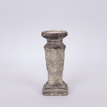 ΚΗΡΟΠΗΓΙΟ ΤΣΙΜΕΝΤΕΝΙΟ ΓΚΡΙ-ΜΠΕΖ 10x10x23.5cm