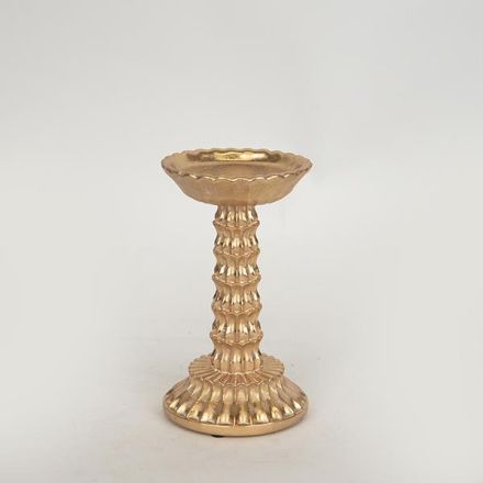 ΚΗΡΟΠΗΓΙΟ ΠΟΛΥΡΕΣΙΝ ΝΟΥΦΑΡΟ ΧΡΥΣΟ 10.5x10.7x18cm