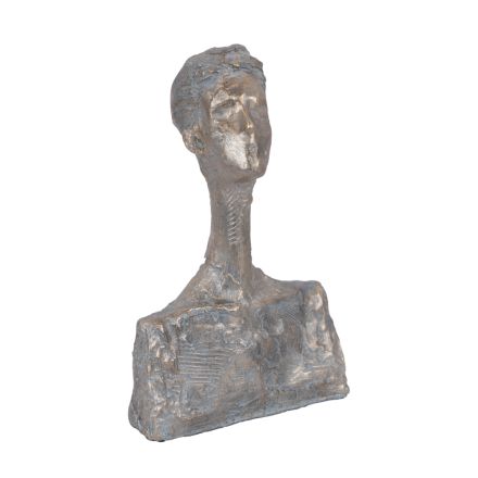 ΔΙΑΚΟΣΜΗΤΙΚΟ ΓΛΥΠΤΟ ΑΝΘΡΩΠΟΣ ΓΚΡΙ 19x10x30cm