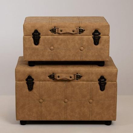 S/2 ΜΠΑΟΥΛΑ ΜΠΕΖ 61x37x37cm/ 51x30x26cm