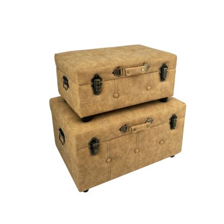 S/2 ΜΠΑΟΥΛΑ ΜΠΕΖ 61x37x37cm/ 51x30x26cm