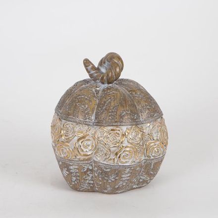 ΔΙΑΚΟΣΜΗΤΙΚΗ ΚΟΛΟΚΥΘΑ ΧΡΥΣΟ- KAΦΕ 15.5x15x17cm