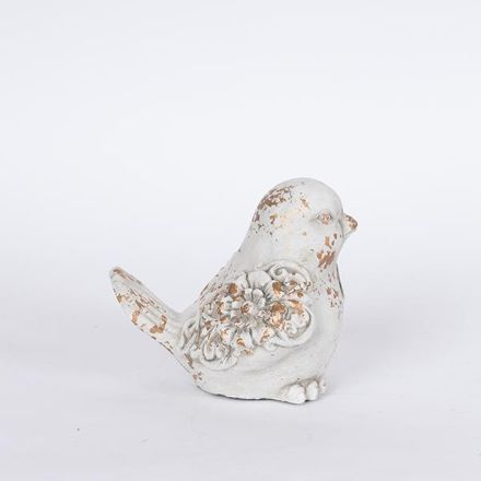 ΔΙΑΚΟΣΜΗΤΙΚΟ ΠΟΥΛΙ ΤΣΙΜΕΝΤΕΝΙΟ ΛΕΥΚΟ 16x12.5x13.5cm