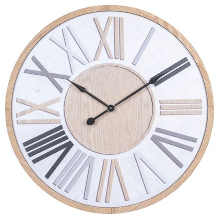WALL CLOCK MDF MULTICOLOR 50x4.5x50cm