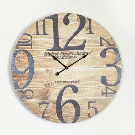 ΡΟΛΟΪ ΤΟΙΧΟΥ ΞΥΛΙΝΟ NATURAL - ΜΑΥΡΟ 58.2x4.3x58.2cm