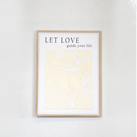 FRAMED CANVAS WITH STYROFOAM WHITE - CREAM 45x2.2x60cm