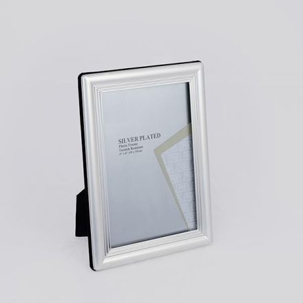 PHOTO FRAME SILVER  PLATED SILVER 10x15cm