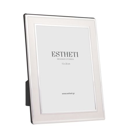 PHOTO FRAME SILVER PLATED SILVER 15x20cm