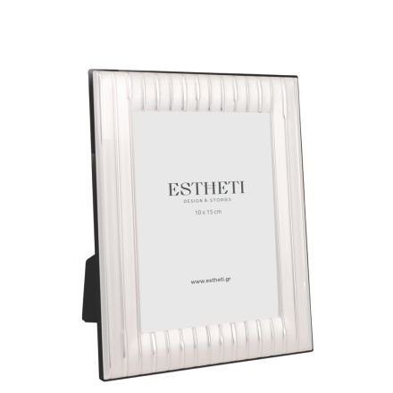 PHOTO FRAME SILVER PLATED SILVER 10x15cm