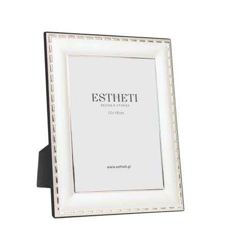 PHOTO FRAME SILVER PLATED SILVER 13x18cm