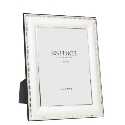 PHOTO FRAME SILVER PLATED SILVER 15x20cm