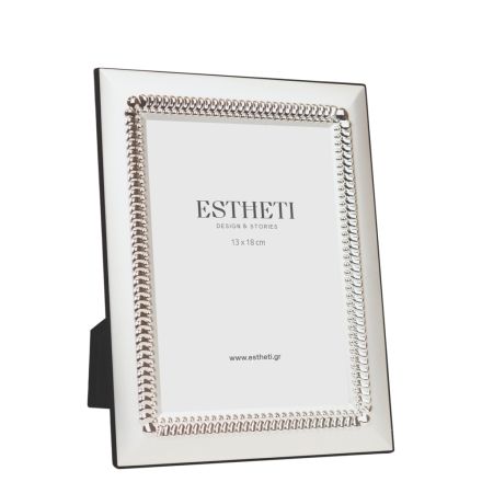 PHOTO FRAME SILVER PLATED SILVER 13x18cm