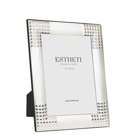 PHOTO FRAME SILVER PLATED SILVER 13x18cm