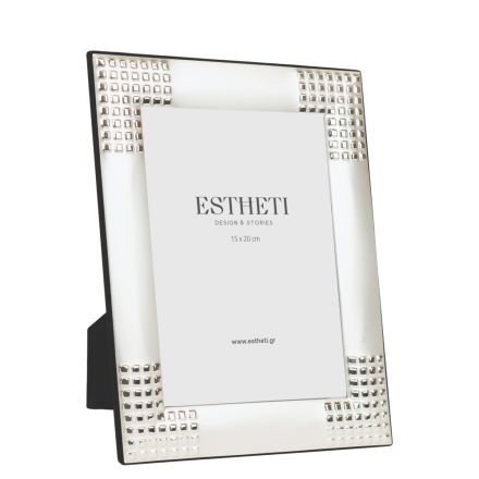 PHOTO FRAME SILVER PLATED SILVER 15x20cm