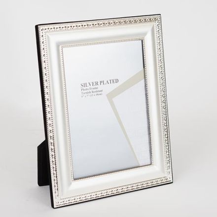 PHOTO FRAME SILVER PLATED SILVER 13x18cm