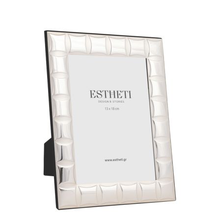 PHOTO FRAME SILVER PLATED SILVER 13x18cm