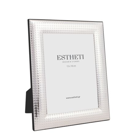 PHOTO FRAME SILVER PLATED SILVER 13x18cm