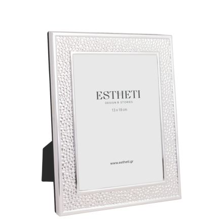PHOTO FRAME SILVER PLATED SILVER 13x18cm