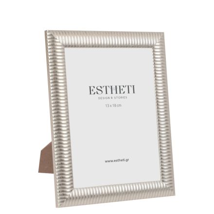 TABLE PHOTO FRAME (13x18) PLASTIC SILVER