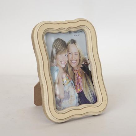 ΚΟΡΝΙΖΑ (10x15) ΞΥΛΙΝΗ ΕΚΡΟΥ 13x2x18cm