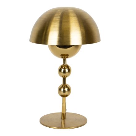 TABLE LAMP METAL GOLD 26x26x42cm