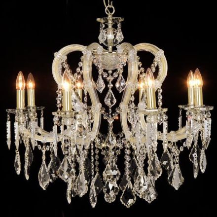 ΠΟΛΥΕΛΑΙΟΣ 8ΦΩΤΟΣ ΜΕ ΚΡΥΣΤΑΛΛΑ ΧΡΥΣΟΣ 71x74cm