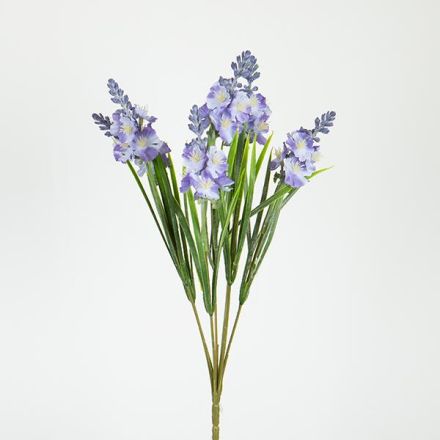 LAVENDER BOUQUET 7 BRANCHES PURPLE 39cm