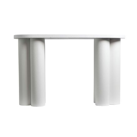 ΚΟΝΣΟΛΑ ΞΥΛΙΝΗ ΛΕΥΚΗ 120x40x75cm