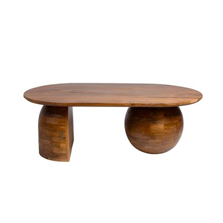 ΤΡΑΠΕΖΙ ΞΥΛΟ ΜΑΝΓΚΟ ΚΑΦΕ 110x66x45cm