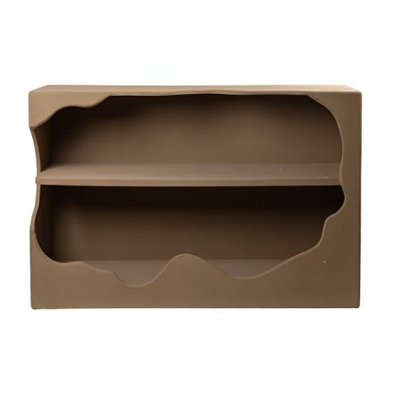 ΡΑΦΙΕΡΑ MDF ΕΚΡΟΥ 120x36.5x82cm