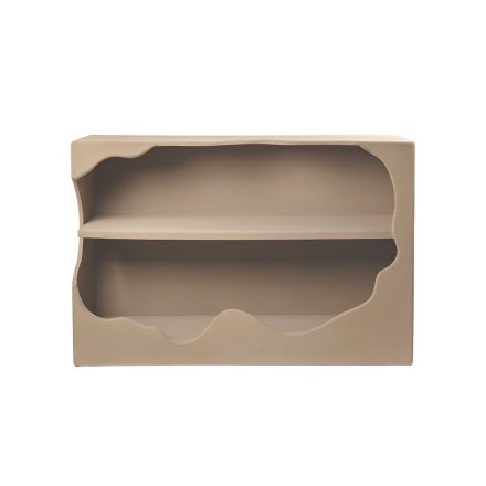 ΡΑΦΙΕΡΑ MDF ΕΚΡΟΥ 120x36.5x82cm