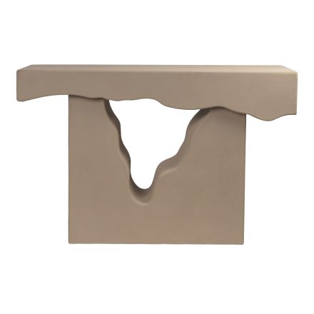 ΚΟΝΣΟΛΑ MDF ΕΚΡΟΥ 120x36x81cm