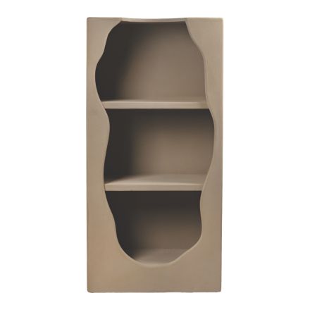 ΡΑΦΙΕΡΑ MDF ΕΚΡΟΥ 60x36x122cm