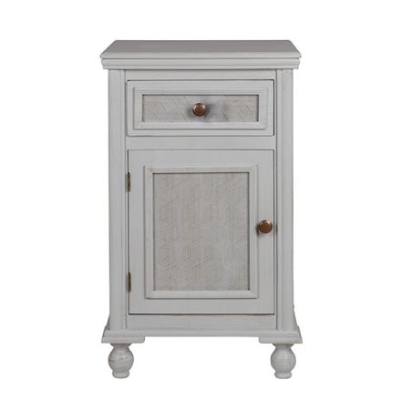 ΚΟΜΟΔΙΝΟ ΞΥΛΙΝΟ ΜΠΕΖ - ΦΥΣΙΚΟ 42x34x73cm