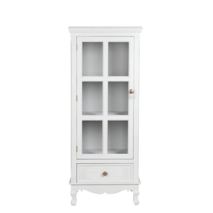 ΒΙΤΡΙΝΑ ΞΥΛΙΝΗ ΜΠΕΖ 48x30x115cm