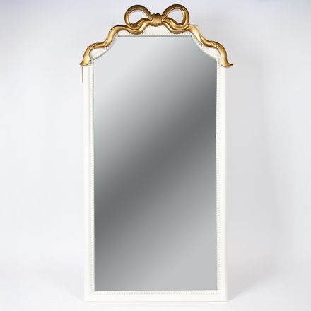 ΚΑΘΡΕΦΤΗΣ ΠΟΛΥΡΕΖΙΝ ΛΕΥΚΟΣ - ΧΡΥΣΟΣ 61x4x119cm