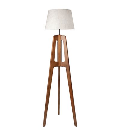 ΕΠΙΔΑΠΕΔΙΟ ΦΩΤΙΣΤΙΚΟ ΜΕ ΛΙΝΟ ΚΑΠΕΛΟ ΛΕΥΚΟ ΞΥΛΙΝΟ ΚΑΦΕ 40x40x158cm